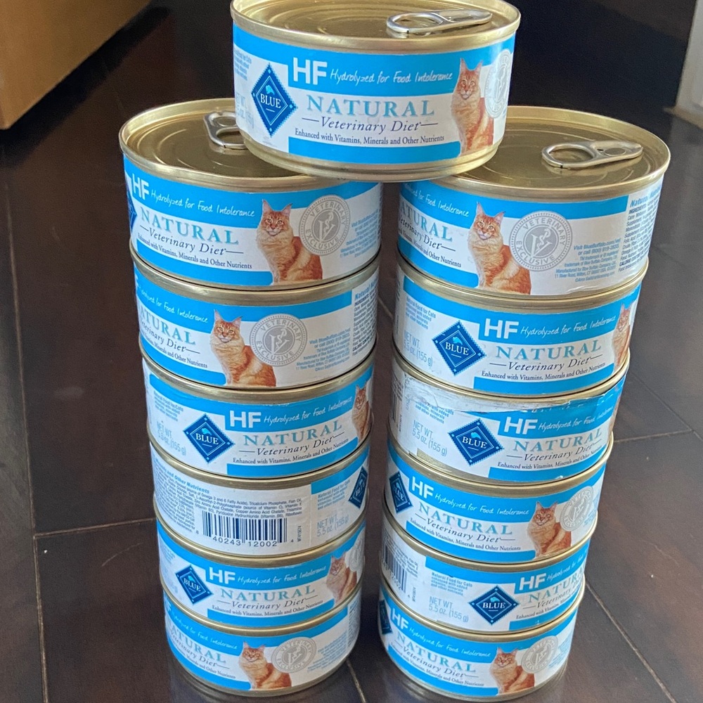 Blue cat fud HF hydrolyzed for food intolerance